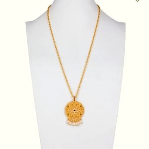 Patricia Nash Boho Filigree Pendant necklace.